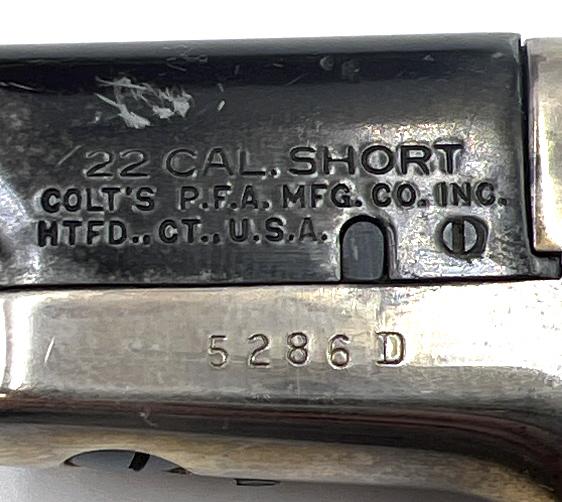 Colt Derringer Set in Box .22 Short