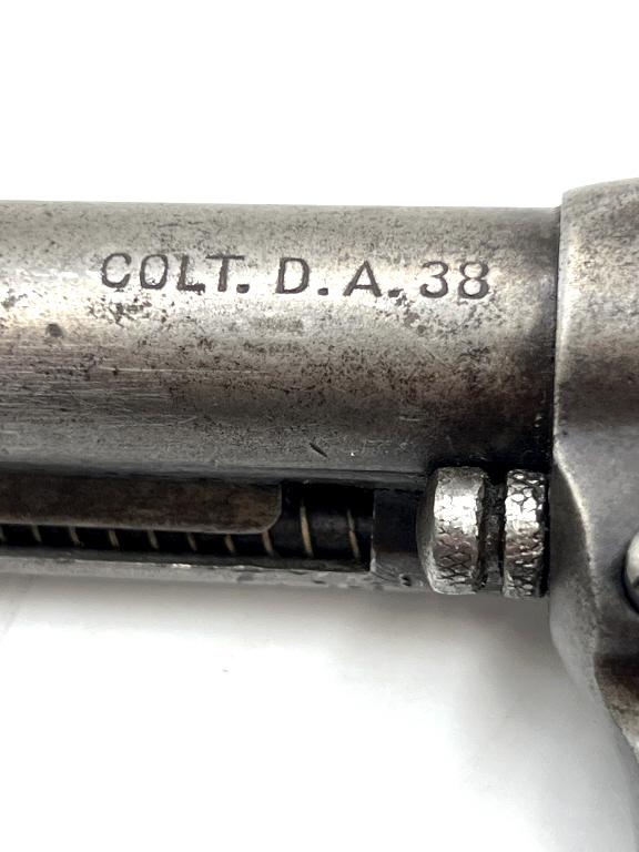 1901 Colt DA 38 6-Shot .38 Cal Revolver