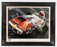 Colin Carter "The Greatest" Signed Foyt Print