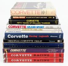 (12) Corvette Related Books