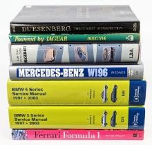 (7) Classic Car Books