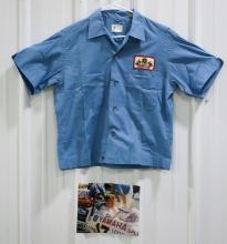 1965 AAR Indycar Team Issued Yamaha Crew Shirt