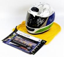 Petit Le Mans 2008 Signed Esprit Racing Helmet