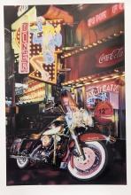 James Gucwa Harley-Davidson "The King & I" Print