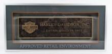 Harley-Davidson Retail Dealer Display Plaque