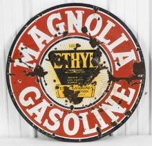 Vintage 30" DSP Magnolia Gasoline Ethyl Sign