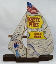 Vintage Popeye Pipes Countertop Store Display