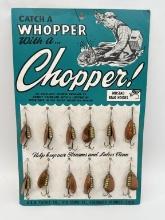 Vintage Whopper Chopper Fishing Lure Store Display