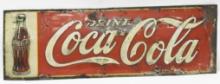 Early SST Coca-Cola Embossed Soda Sign