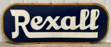 6ft Vintage SSP Rexall Drugs Advertising Sign