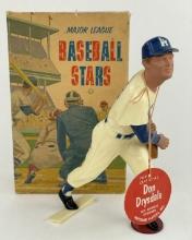 1958 Hartland Baseball Don Drysdale Statue w Box