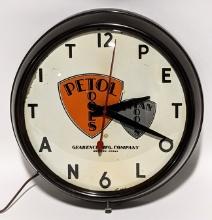 Vintage Gearench Mfg. Company Advertising Clock