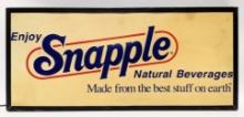 Snapple Beverages Lighted Advertising Sign
