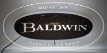 Baldwin Pianos & Organs Lighted Advertising Sign