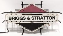 Briggs & Stratton Neon Advertising Sign