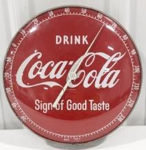 Vintage Drink Coca-Cola Advertising Thermometer