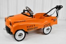 Contemporary Wrecking Service Tow Truck Pedal Car