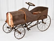 Early Spoke Wheel Pedal Car