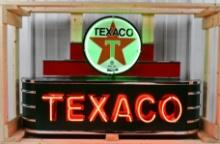 Texaco Art Deco Style Neon Adv Fantasy Sign