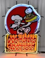 Dog N Suds Root Beer Neon Advertising Sign