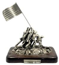 Ltd. Ed. WW2 Victory at IWO JIMA Pewter Sculpture