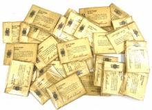 (30) WW II Army-Navy Award E-Pins in Packages