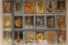 18 COORS BEER UNC COLLECTOR CARDS.  EACH CARD