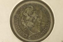 1905 DANISH WEST INDIES SILVER 10 CENTS .0643