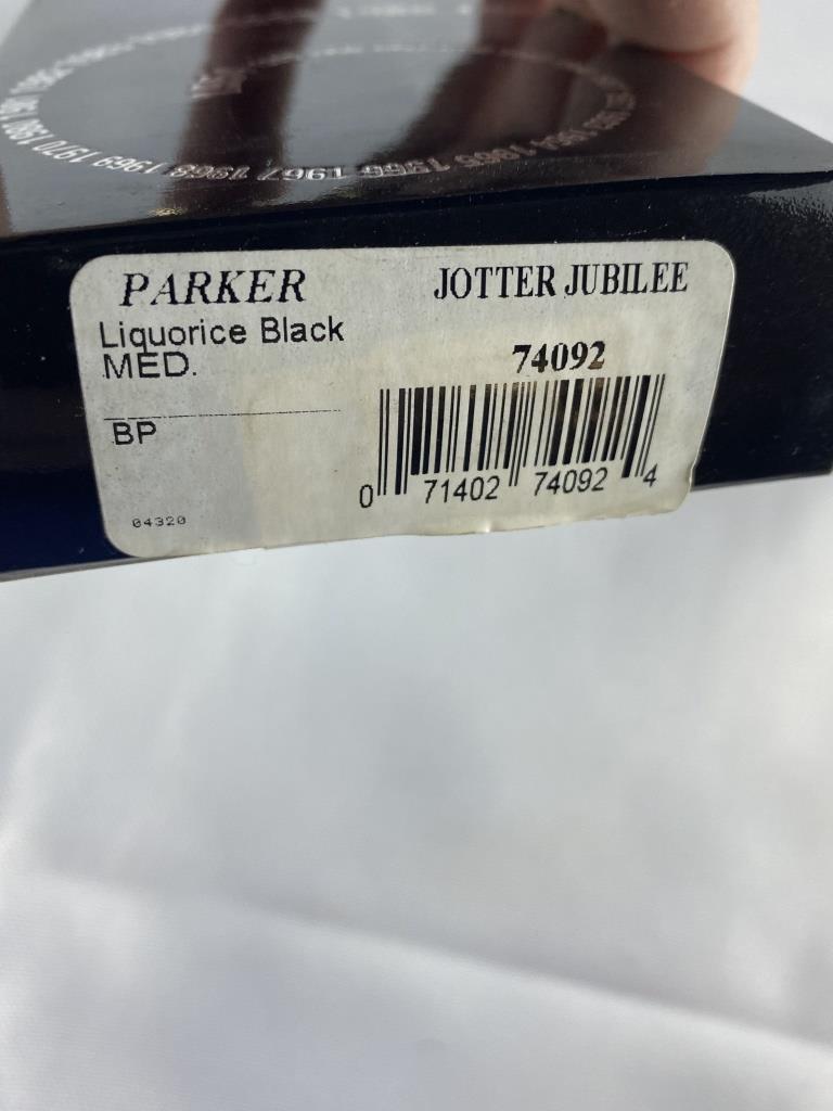 ADDITIONAL INFO - STERLING SILVER PARKER JOTTER JUBILEE BALL POINT PEN