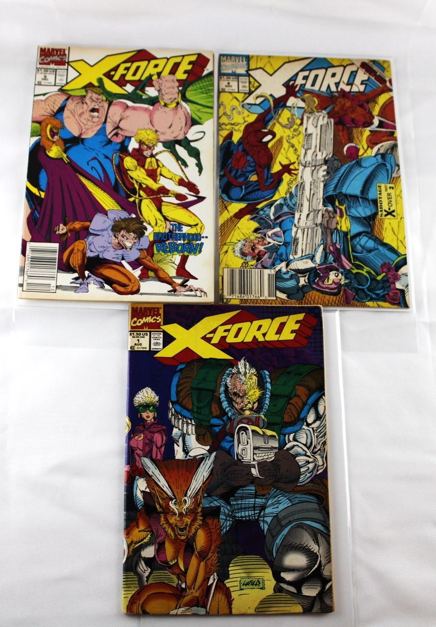 14 X-FORCE AND X-FACTOR COMIC BOOKS