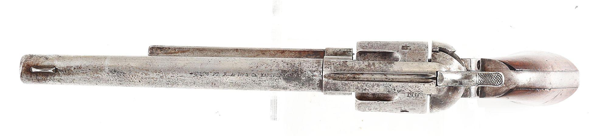 (A) AINSWORTH INSPECTED COLT SINGLE ACTION ARMY REVOLVER WITH KOPEC LETTER.