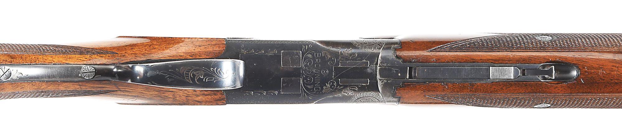 (C) BELGIAN BROWNING 28 BORE SUPERPOSED SHOTGUN.