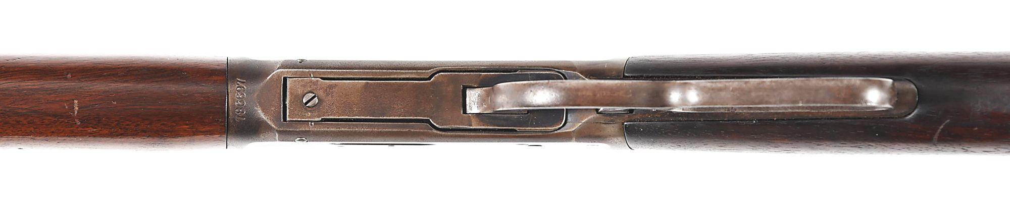 (C) WINCHESTER MODEL 1894 LEVER ACTION SHORT RIFLE IN 38-55.