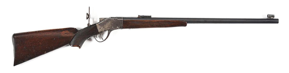 (A) RARE SHARPS-BORCHARDT MODEL 1878 SHORT RANGE RIFLE.