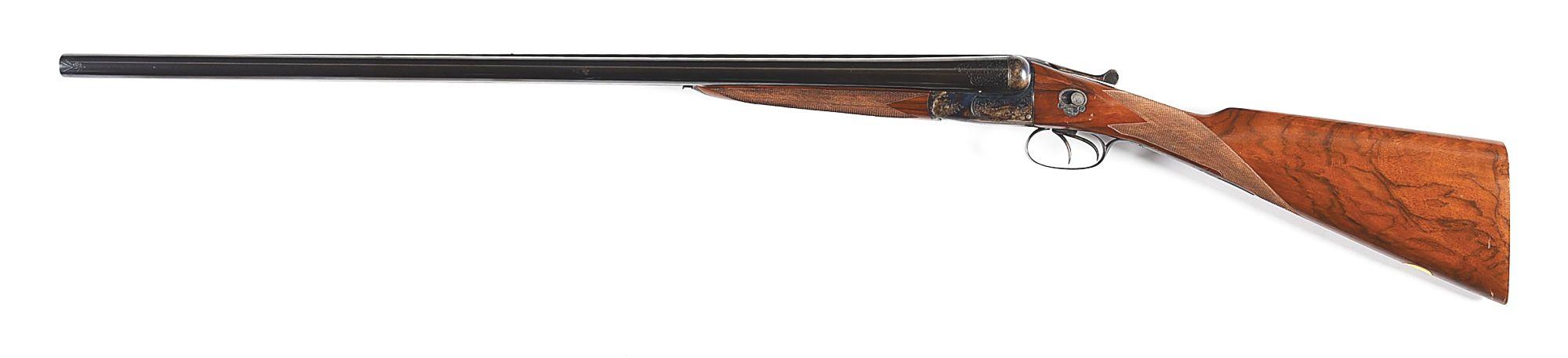 (C) W.W. GREENER BOXLOCK GRADE M PIGEON SPECIAL 12 GAUGE SIDE BY SIDE SHOTGUN.