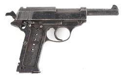 (C) RELIC WALTHER P.38 SEMI AUTOMATIC PISTOL REPORTEDLY RECOVERED FROM THE FUHRERBUNKER BURN PIT.