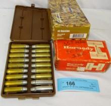 GROUP OF 44 CAL CARTRIDGES-SEE DESC
