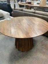 Furniture of America Round Wooden Table