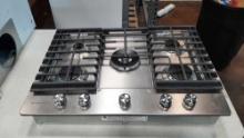 KitchenAid 30 in. 5 Burner Gas Cooktop*PREVIOUSLY INSTALLED*DAMAGE*
