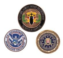 Federal Law Enforcement Challenge Coins (TBM)