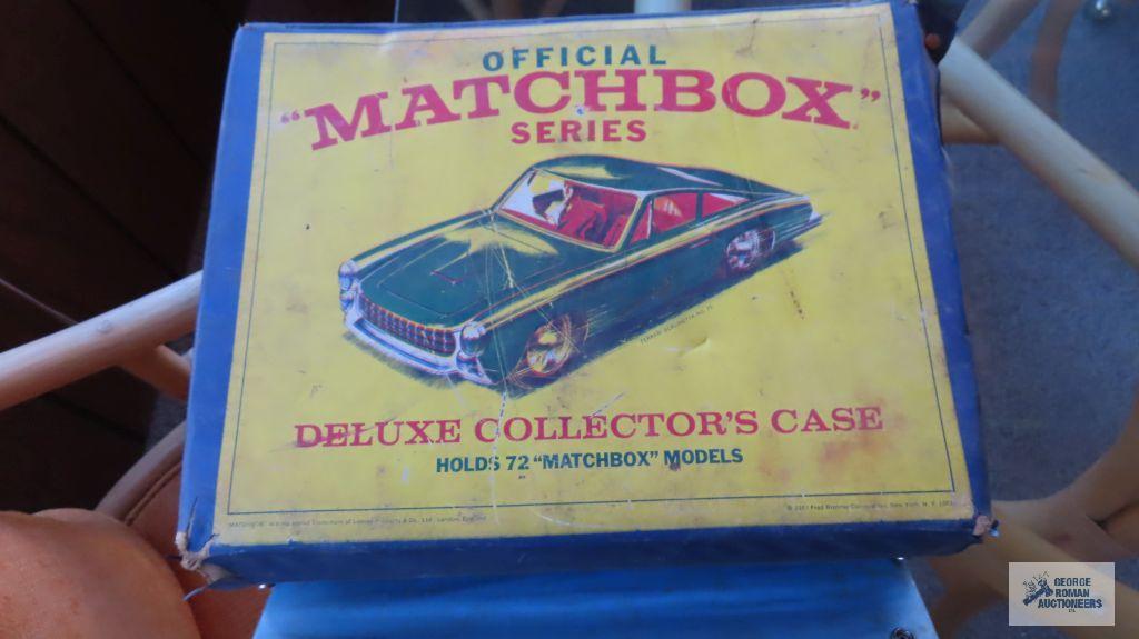 Official Matchbox Series Deluxe collector's case, holds 72 Matchbox models