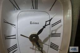 Bulova battery powered clock
