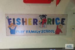 vintage Fisher-Price Play Family School. Bell is broken