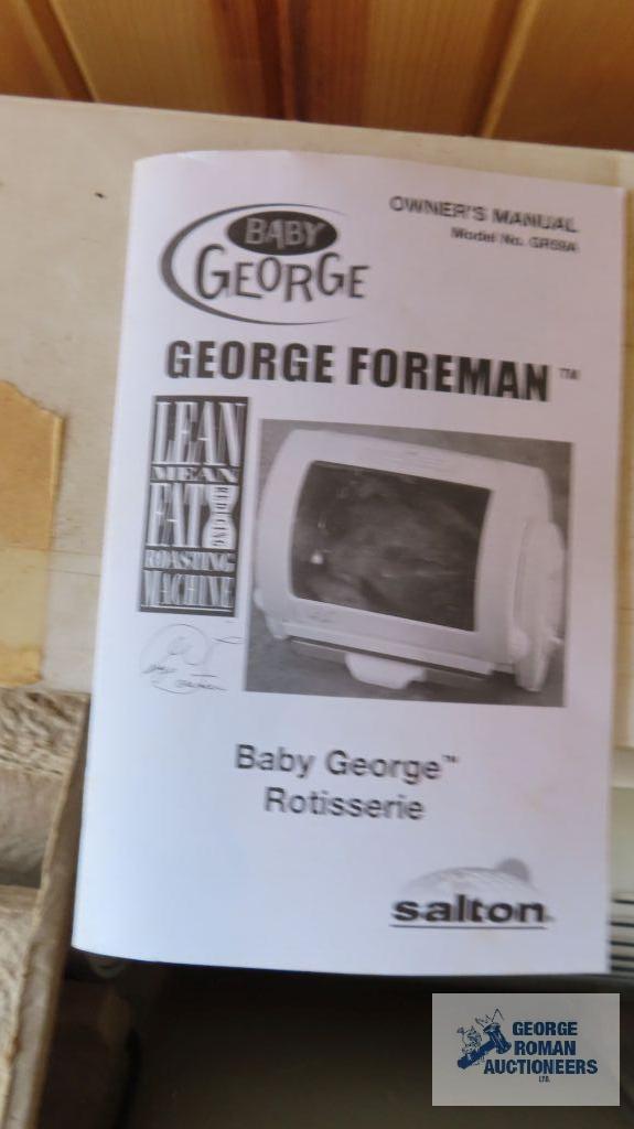 George Foreman rotisserie oven