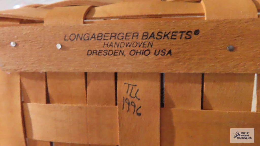 Longaberger 1996 Celebrating 150 years Canfield...Fair basket