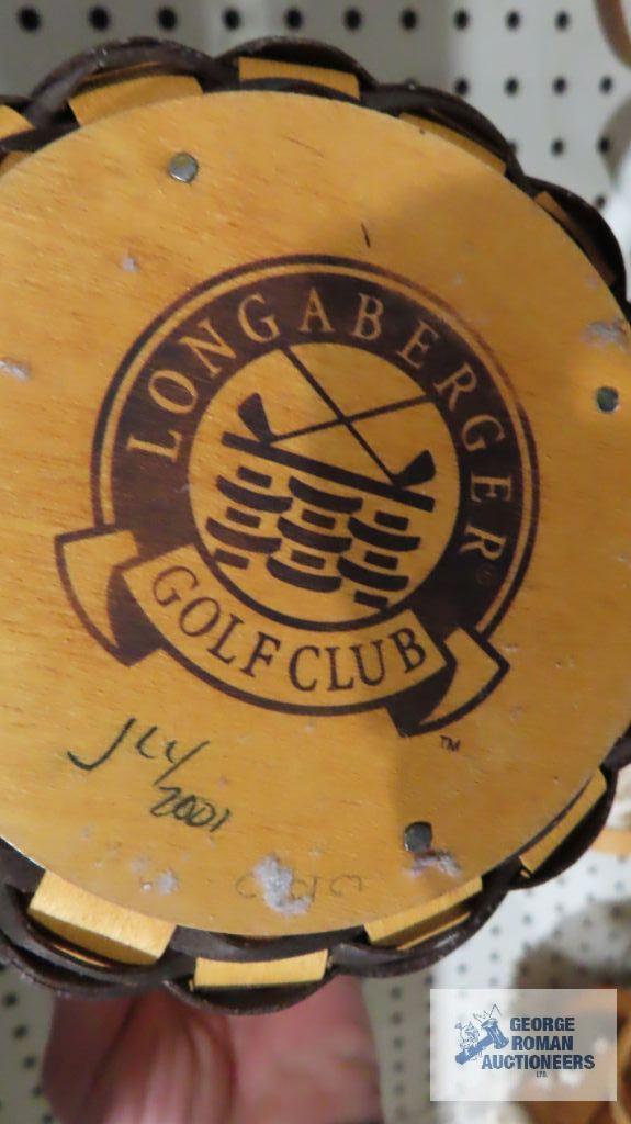 Longaberger 1999, 2000,...and 2001 golf club baskets ...