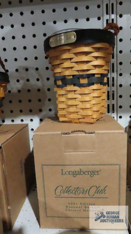 Longaberger...2001 and 2003 renewal baskets