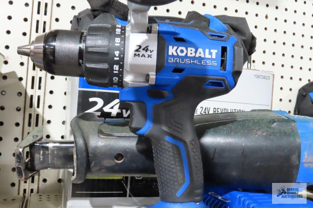 Kobalt drill and sawzall