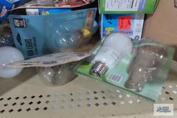 Assorted lights bulbs