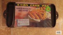 Cast iron corn cake pan by Griswold